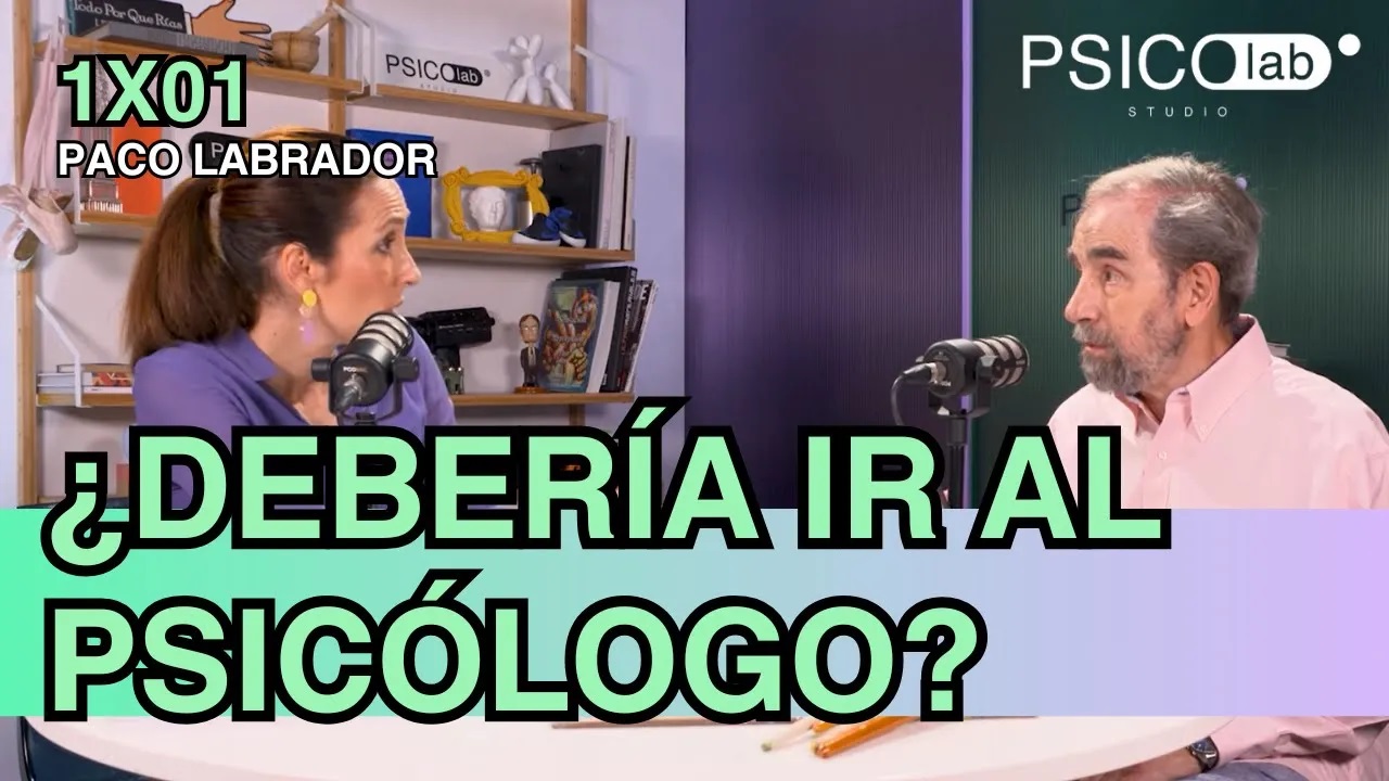 El Prof. Francisco Labrador entrevistado en el podcast PSICOLAB Studio: Terapias psicológicas, ¿debería ir al psicólogo?